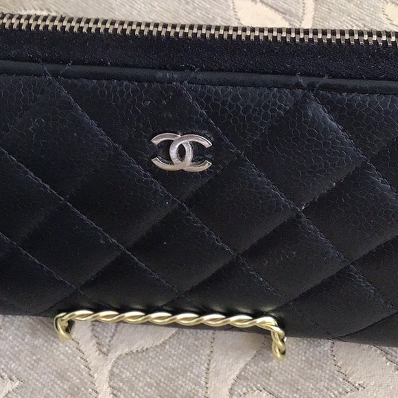 Chanel Quilted Wallet in Black 🖤🖤🖤 - Picture 2 of 16